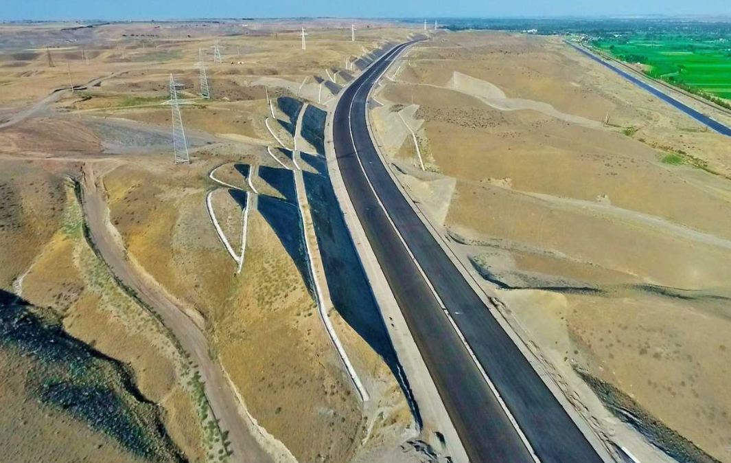 Construction of Horadiz-Jabrayil-Zangilan-Aghband highway continues (PHOTO)