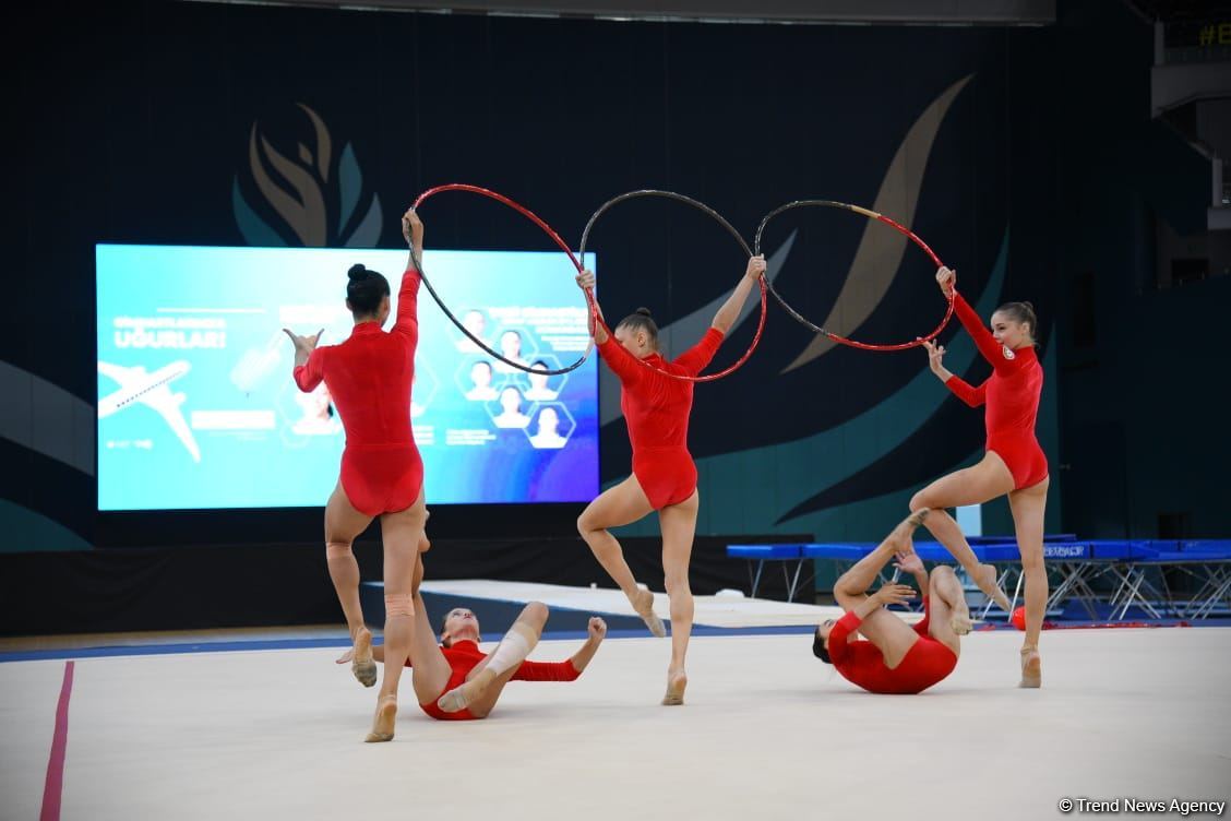 İslam Həmrəyliyi Oyunlarında iştirak edəcək azərbaycanlı gimnastların yoxlama məşqi keçirilib (FOTO)