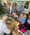 "Два Юлиуса" и техника плетения азербайджанской циновки "четен" в Латвии (ФОТО)