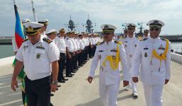 В Баку прибыли иранские военные корабли (ФОТО)