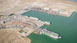 Bakı Limanı ilə daşınan vaqonların sayı 25,8 faiz artıb (FOTO)