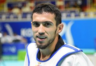 Азербайджанский тхэквондист вышел в полуфинал на V Играх исламской солидарности (ФОТО)