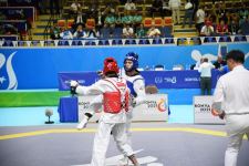 Azerbaijani taekwondo fighter grabs bronze at V Islamic Solidarity Games (PHOTO)