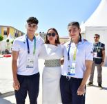 Президент Ильхам Алиев и Первая леди Мехрибан Алиева встретились со спортсменами, представляющими нашу страну на V Играх исламской солидарности в Конье (ФОТО/ВИДЕО)