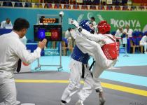 Azerbaijani taekwondo fighter Gashim Magomedov advances at 'Konya 2021' after win (PHOTO/VIDEO)