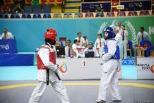 Azerbaijani taekwondo fighter enters next round of Islamic Solidarity Games after win (PHOTO/VIDEO)