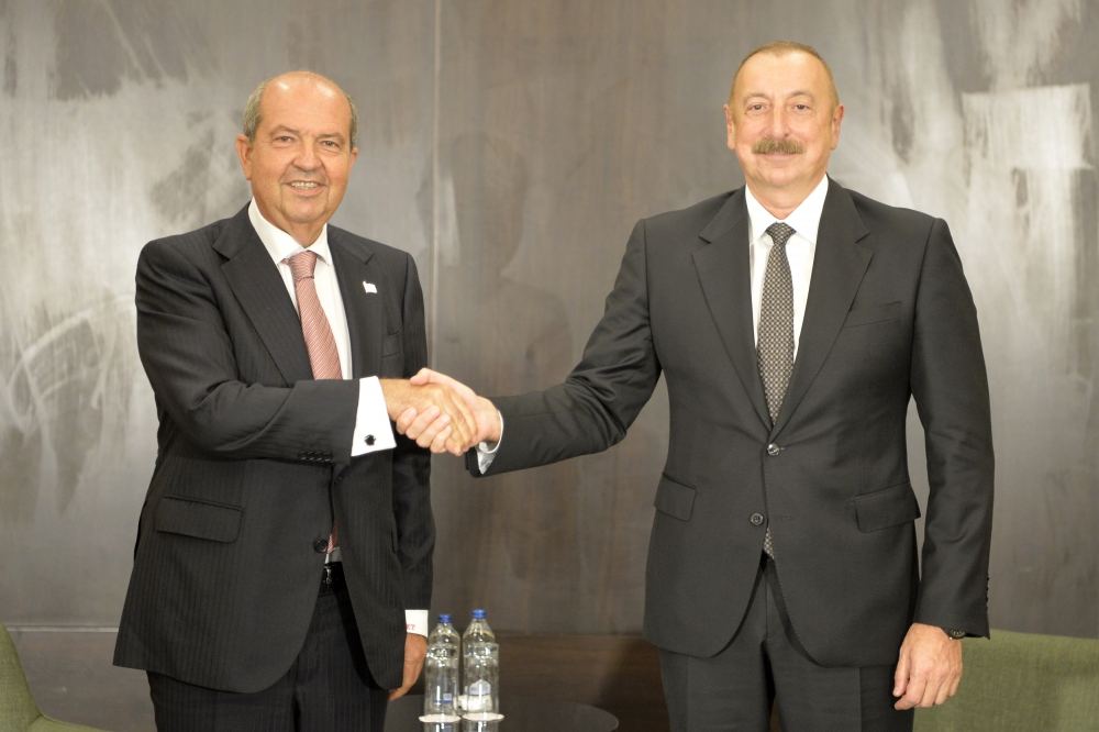 Президент Ильхам Алиев принял в Конье Президента Турецкой Республики Северного Кипра (ФОТО)