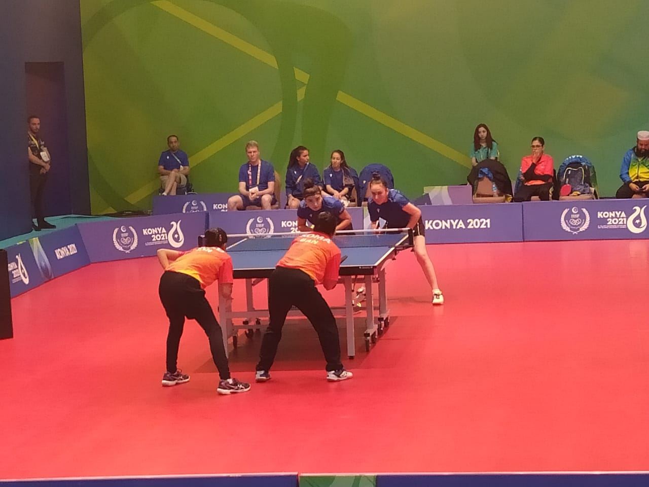 Azerbaijan's table tennis team sweeps Bangladesh, advances at V Islamic Solidarity Games (PHOTO)