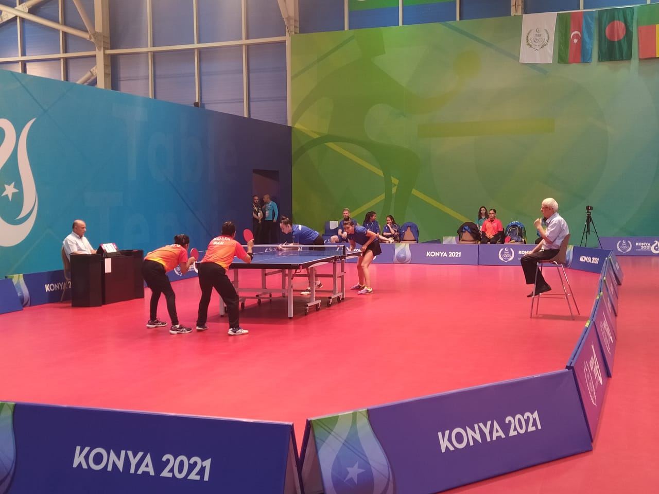 Сборная Азербайджана по настольному теннису успешно вступила в борьбу на V Играх исламской солидарности (ФОТО)
