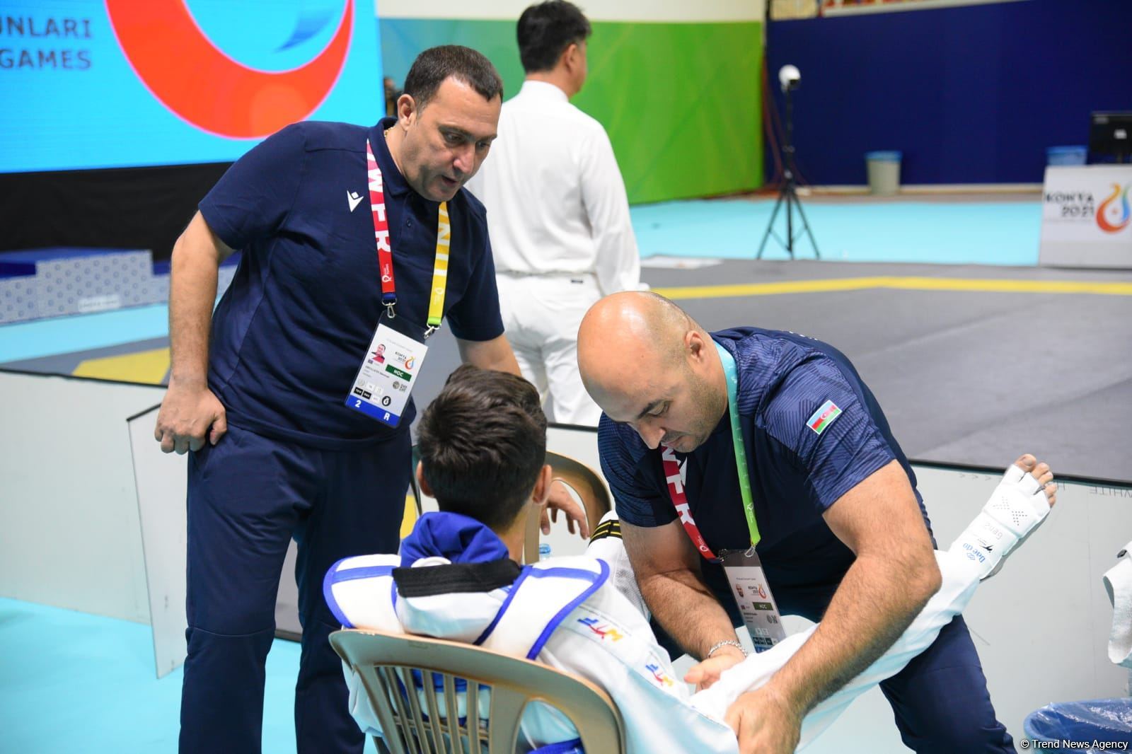 İslam Həmrəyliyi Oyunlarında daha bir azərbaycanlı taekvondoçu ilk qələbəsini qazanıb (FOTO/VİDEO)