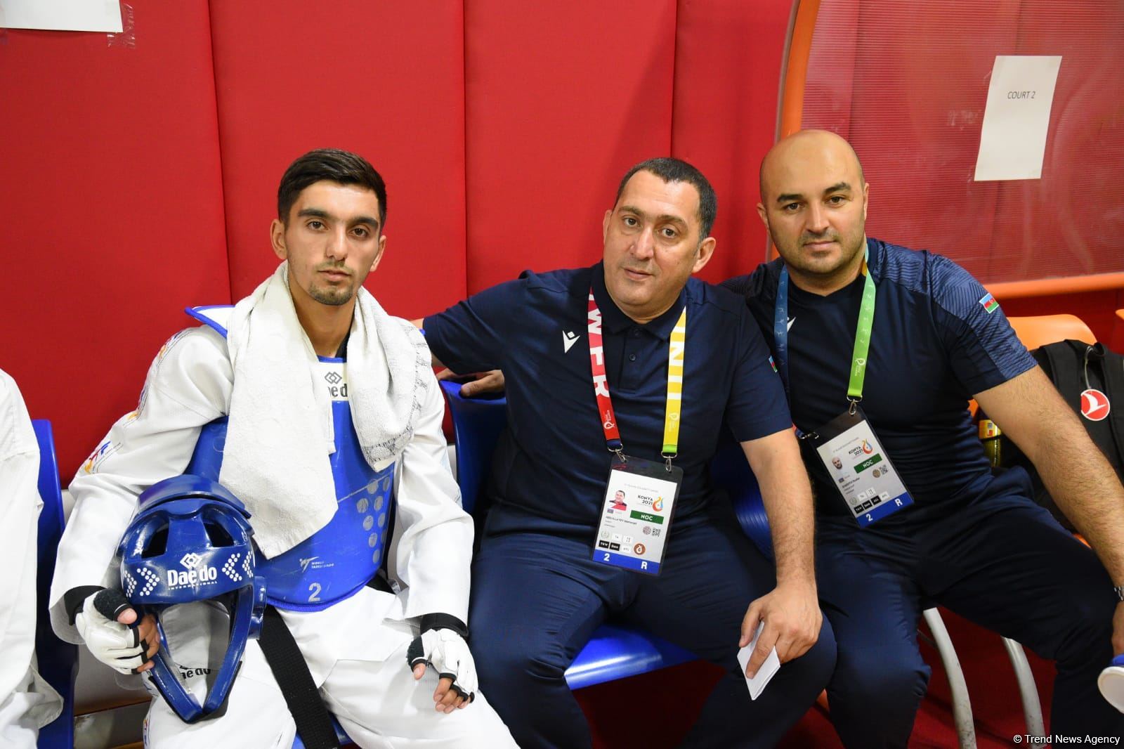 Azerbaijani taekwondo fighter enters next round of Islamic Solidarity Games after win (PHOTO/VIDEO)