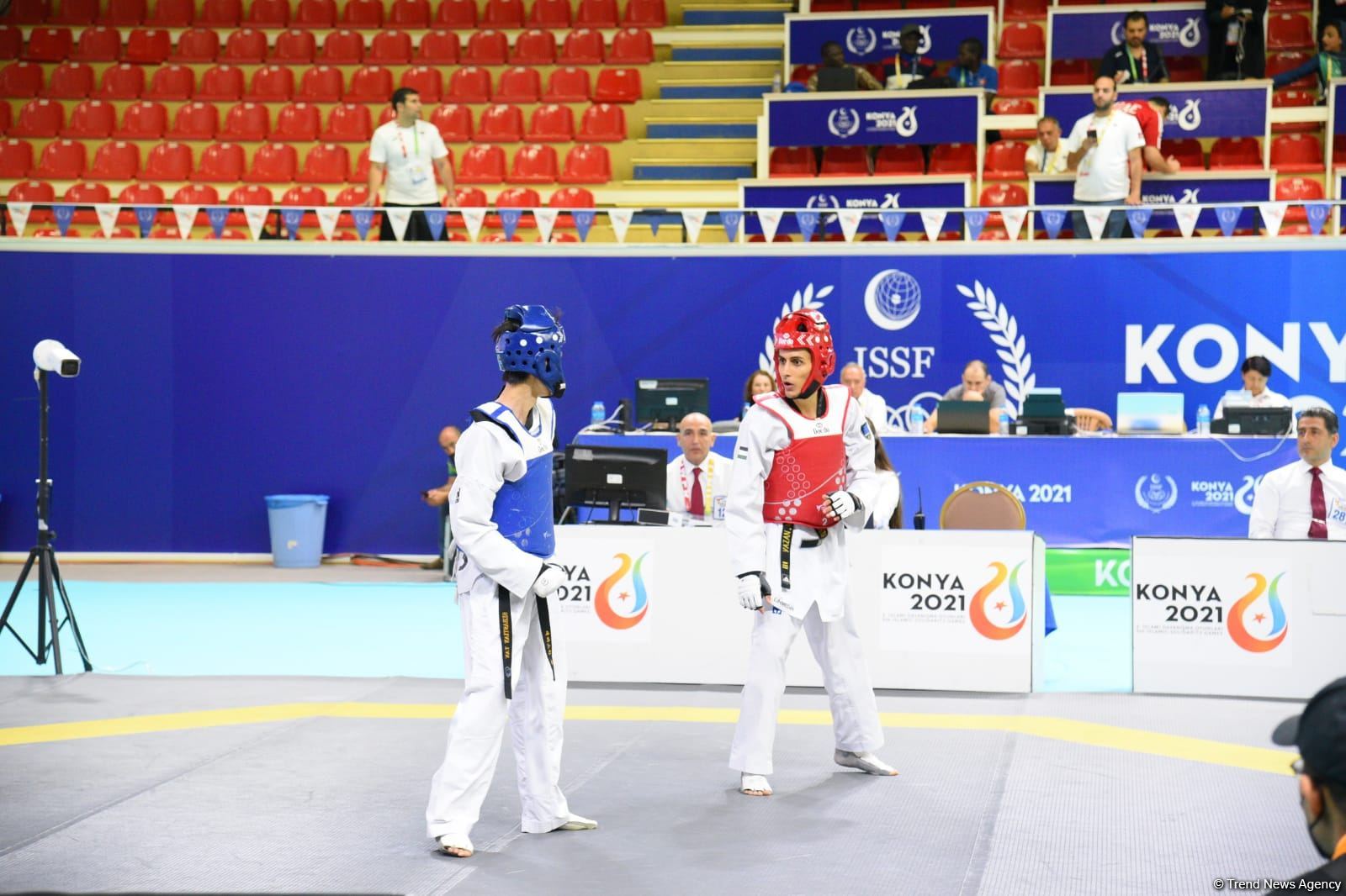 Azerbaijani taekwondo fighter enters next round of Islamic Solidarity Games after win (PHOTO/VIDEO)