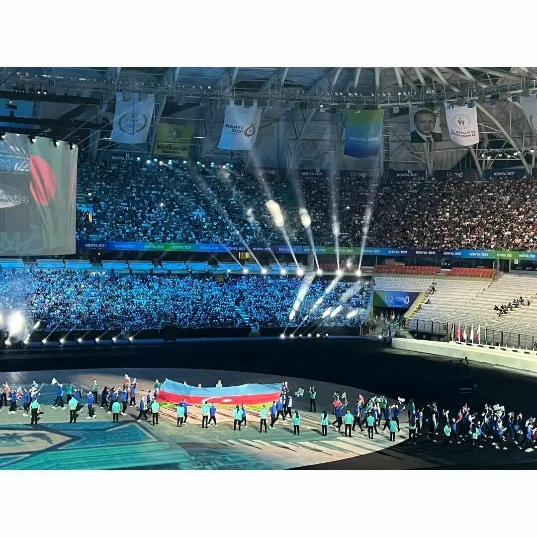 Первый вице-президент Мехрибан Алиева на официальной странице в Instagram поделилась кадрами с церемонии открытия V Игр исламской солидарности в Конье (ФОТО/ВИДЕО)