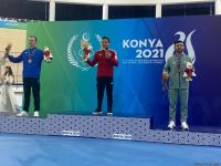 Азербайджанский гимнаст Иван Тихонов завоевал "серебро" на V Играх исламской солидарности (ФОТО)
