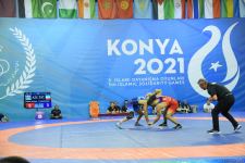 Another Azerbaijani freestyle wrestler wins gold at Islamic Solidarity Games (PHOTO)