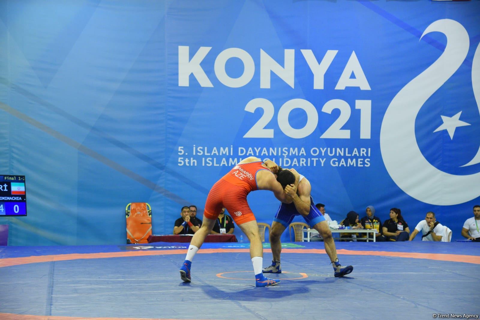 Azerbaijani freestyle wrestler wins silver at V Islamic Solidarity Games (PHOTO)