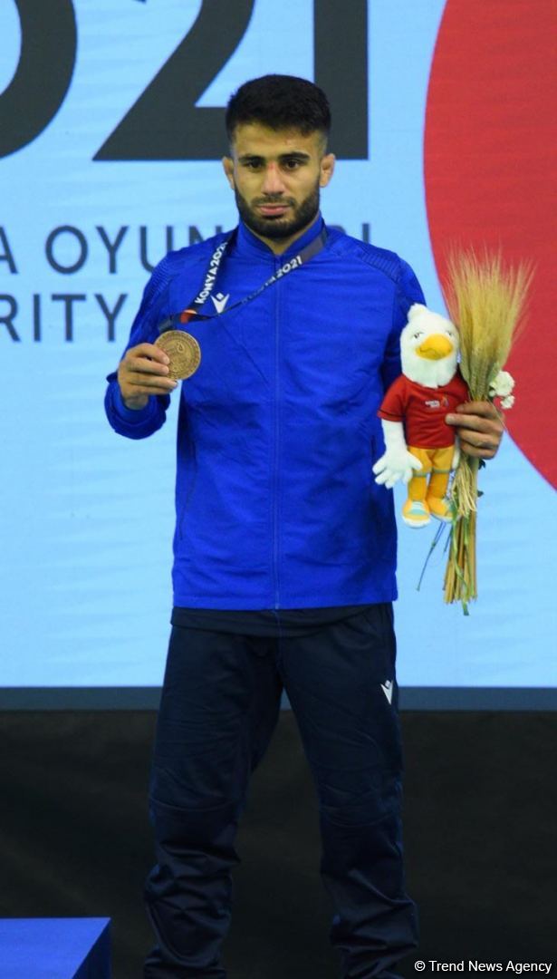 Azərbaycan güləşçisi İslam Həmrəyliyi Oyunlarında bürünc medal qazanıb (FOTO)