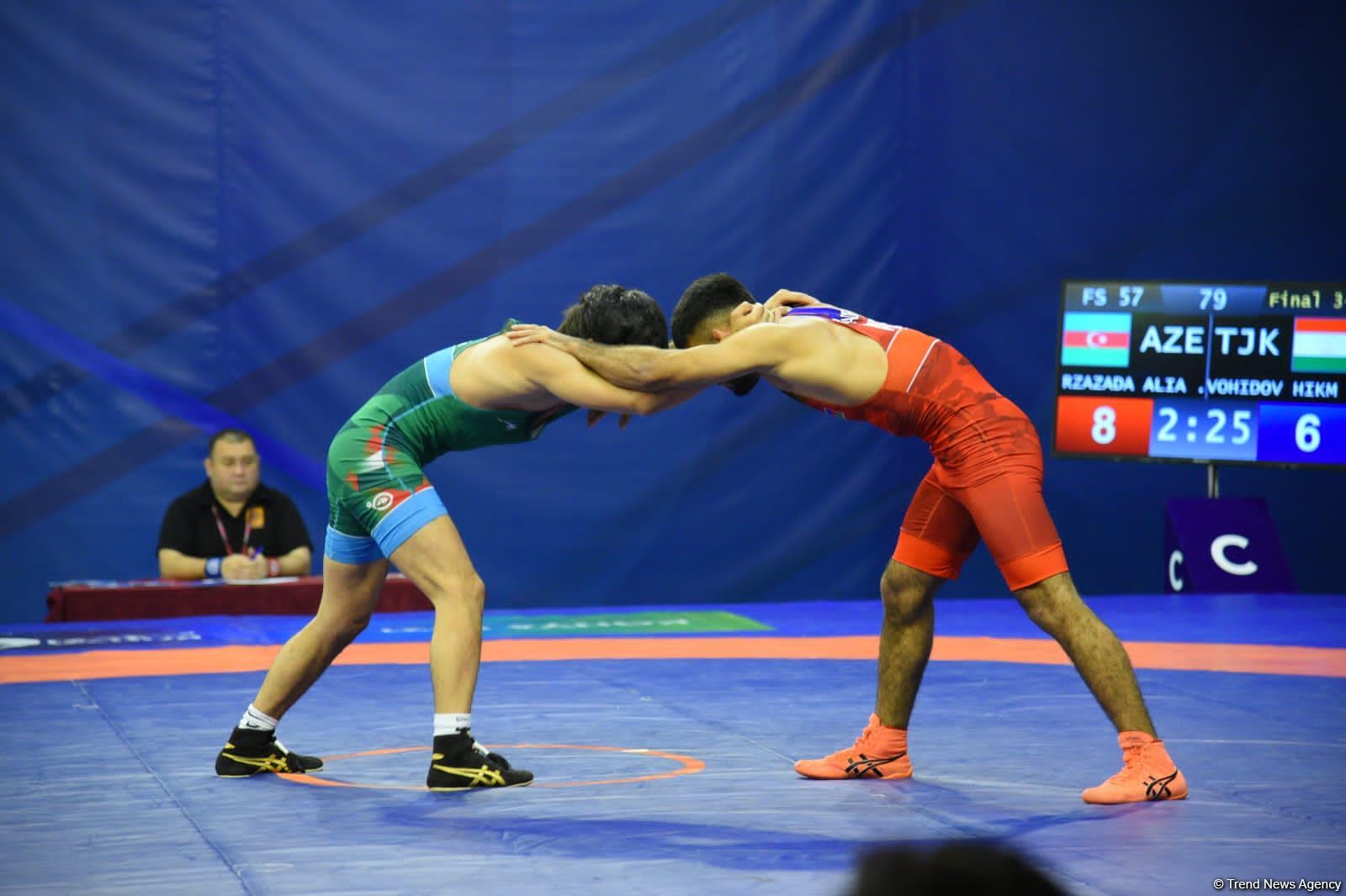 Azerbaijani wrestler wins bronze medal at Islamic Solidarity Games (PHOTO)