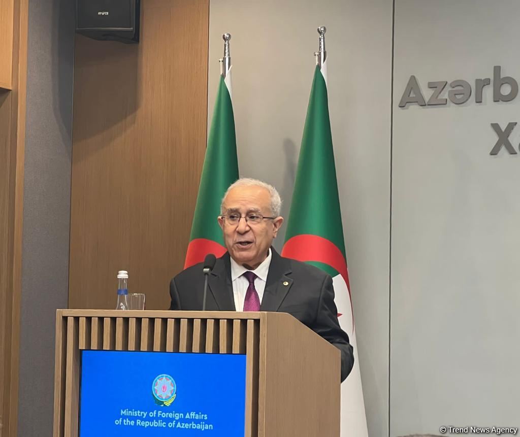 Algeria supports prospects of peace and stability in South Caucasus on basis of international law - Algerian FM