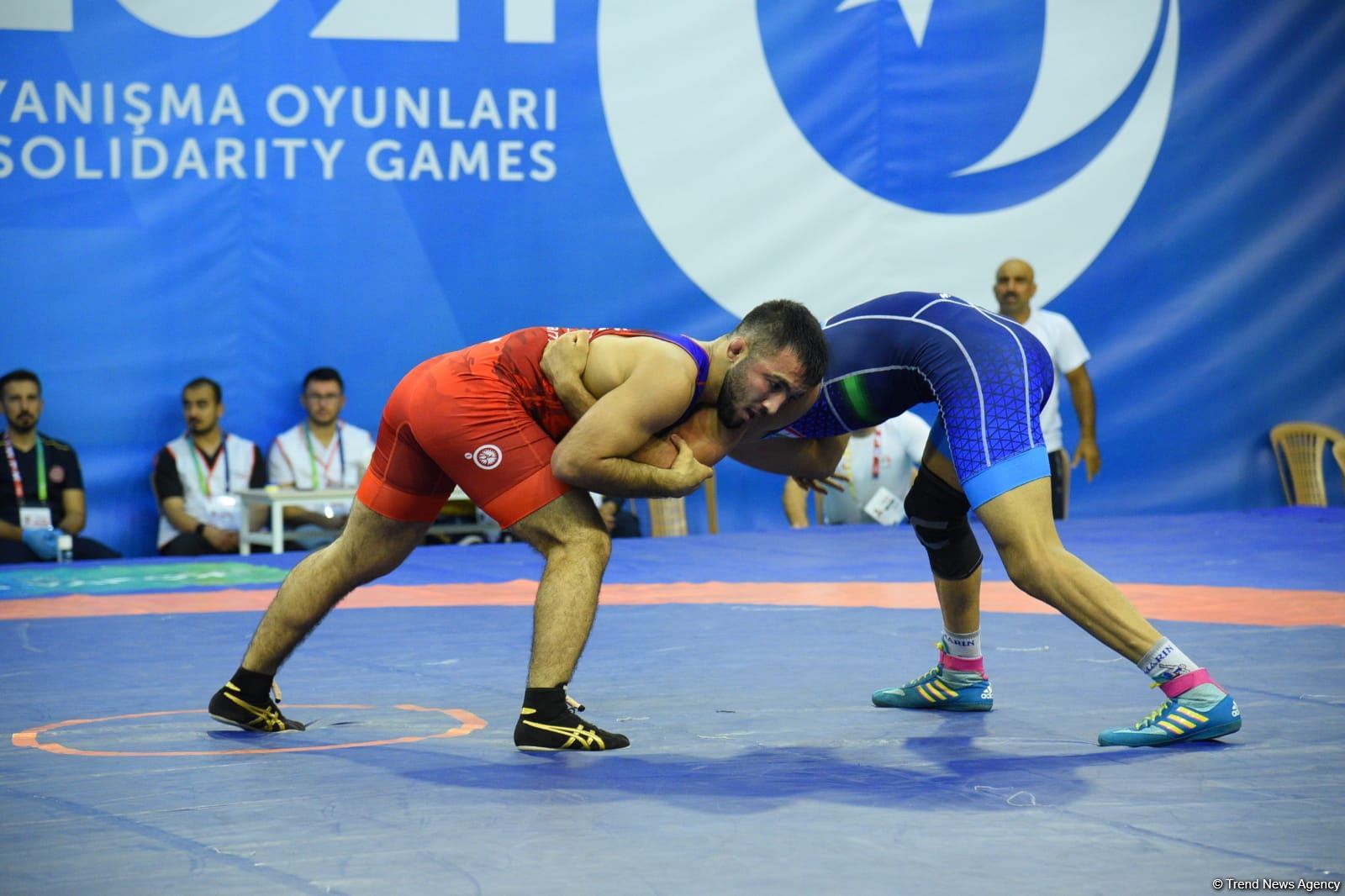 Another Azerbaijani freestyle wrestler wins gold at Islamic Solidarity Games (PHOTO)