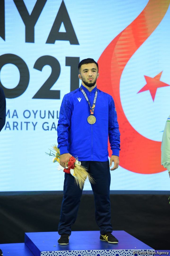 Another Azerbaijani freestyle wrestler wins gold at Islamic Solidarity Games (PHOTO)