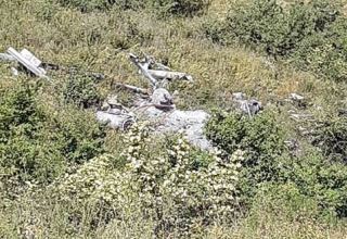 Remains of Armenian MI-8 helicopter found in Azerbaijan's Khojavand (PHOTO)