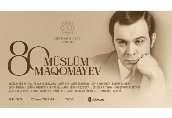 Müslüm Maqomayevin 80 illik yubileyinə həsr olunmuş xatirə gecəsi keçiriləcək (VİDEO)