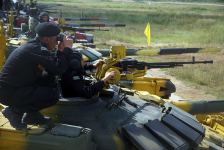 Азербайджанские танкисты продолжают подготовку к конкурсу «Танковый биатлон» (ФОТО)