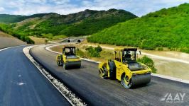 Строительство автодороги Ахмедбейли-Физули-Шуша продолжается быстрыми темпами (ФОТО/ВИДЕО)