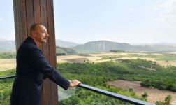 Президент Ильхам Алиев и Первая леди Мехрибан Алиева приняли участие в открытии отеля Basqal Resort & Spa в Исмаиллы (ФОТО/ВИДЕО)