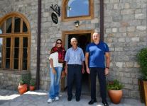 President Ilham Aliyev, First Lady Mehriban Aliyeva view construction and restoration works in Basgal State Historical-Architectural Reserve (PHOTO/VIDEO)
