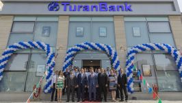 "TuranBank"ın yeni Abşeron filialı müştərilərin xidmətində (FOTO)