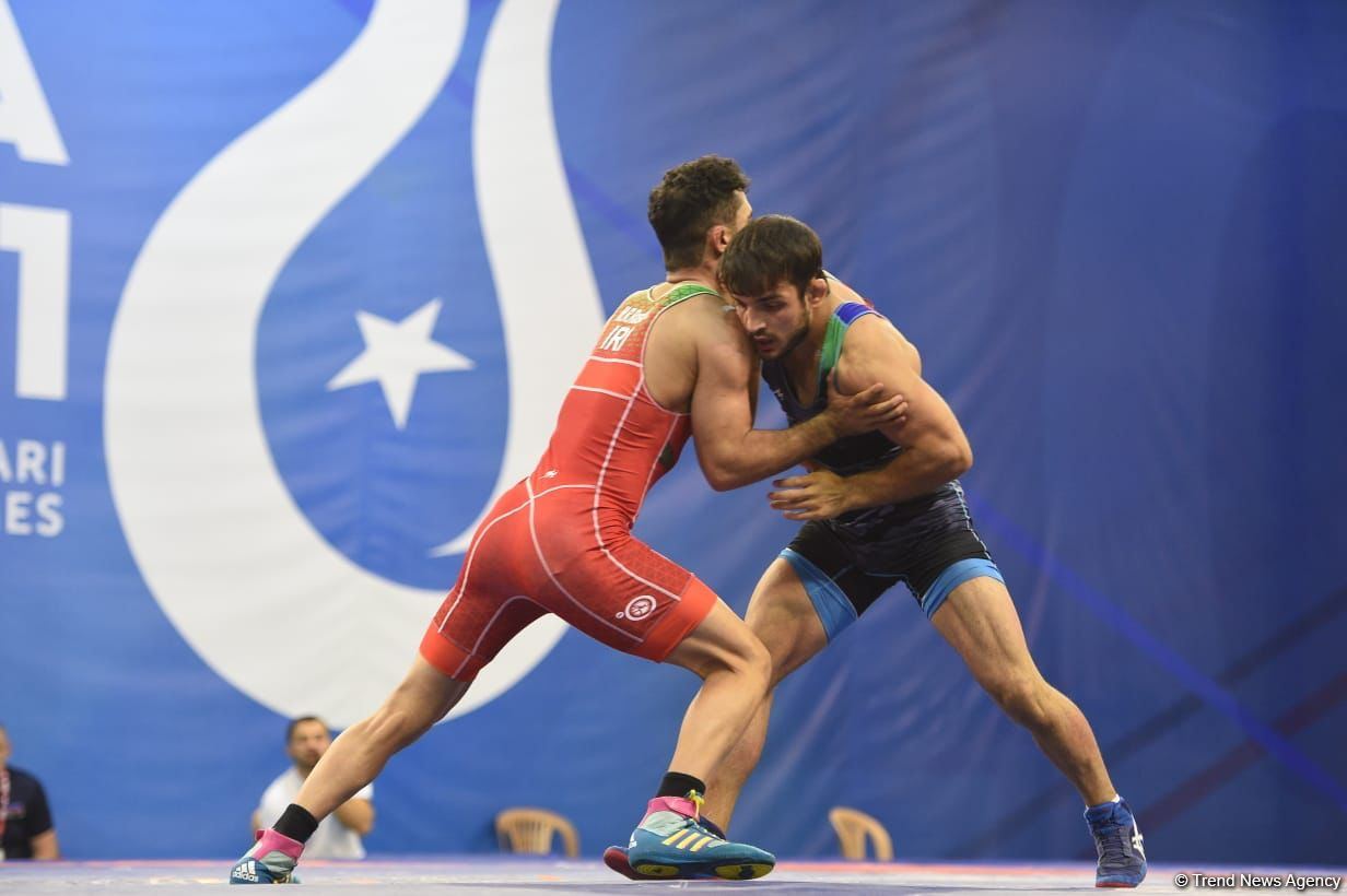 Азербайджанский борец завоевал серебряную медаль V Игр исламской солидарности (ФОТО)