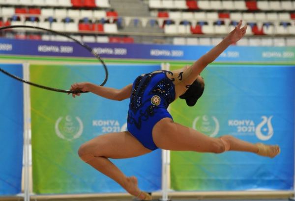 Команда Азербайджана по художественной гимнастике завоевала "золото" Исламиады