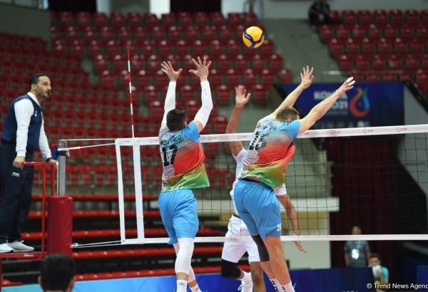 Азербайджанская мужская сборная по волейболу выиграла сборную Марокко на Исламиаде (ФОТО)