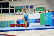 Azerbaijani aerobic gymnasts reach final at V Islamic Solidarity Games (PHOTO)