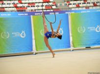 Azerbaijani gymnasts showing gracefulness, elegance, flexibility at V Islamic Solidarity Games (PHOTO)