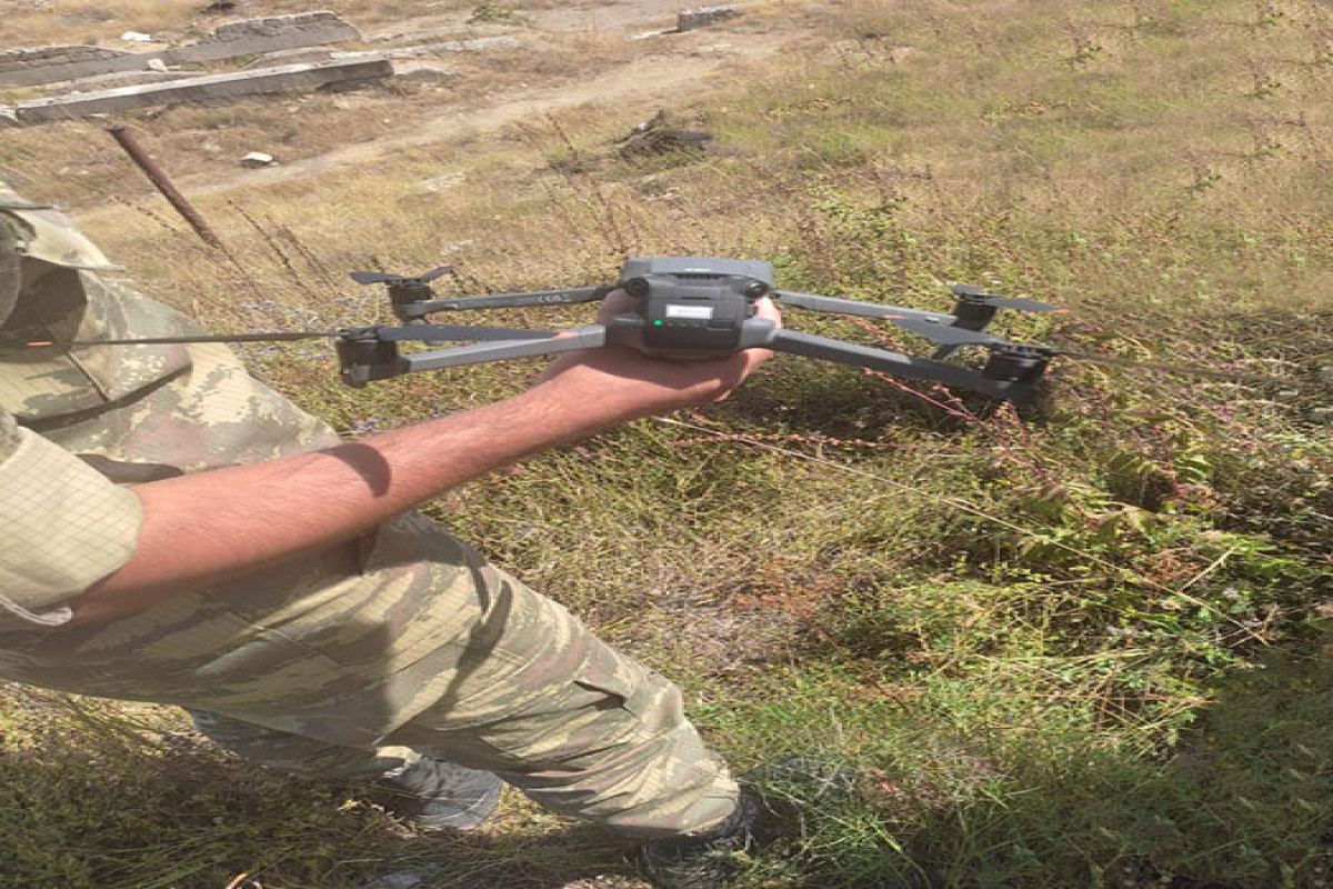 UAV of Armenian militants intercepted in Azerbaijan's Shusha - MoD (PHOTO/VIDEO)