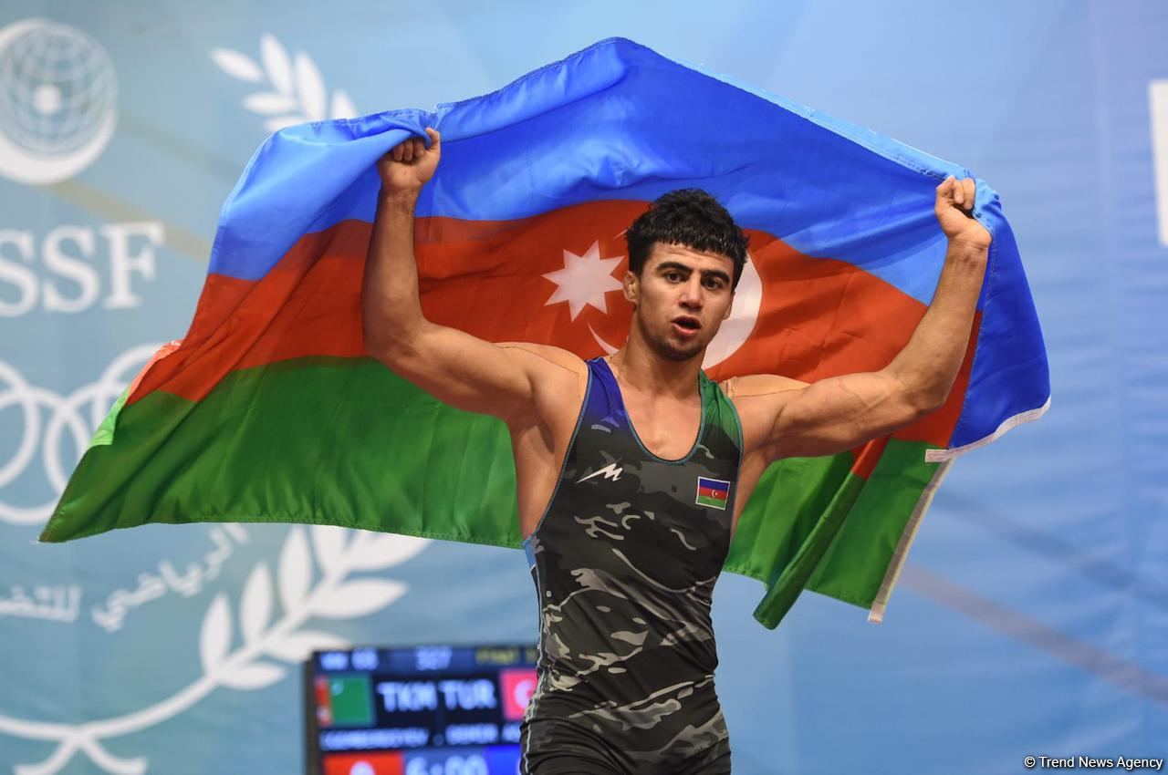 Azerbaijani Greco–Roman wrestler grabs gold at Konya 2021 (PHOTO)