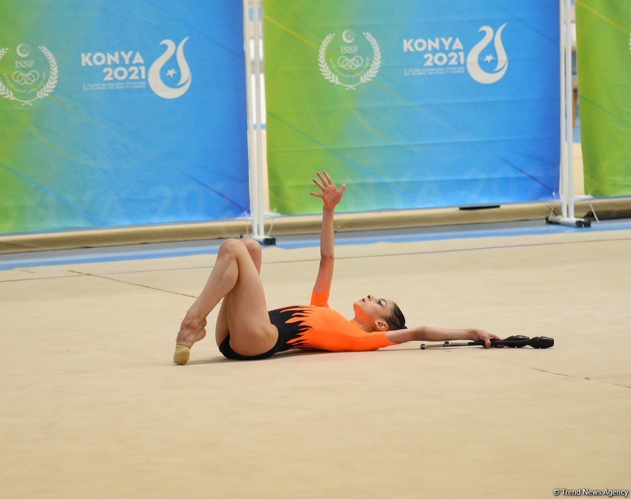 Грациозность, изящество, гибкость: азербайджанские гимнастки выступают на V Играх исламской солидарности (ФОТО)