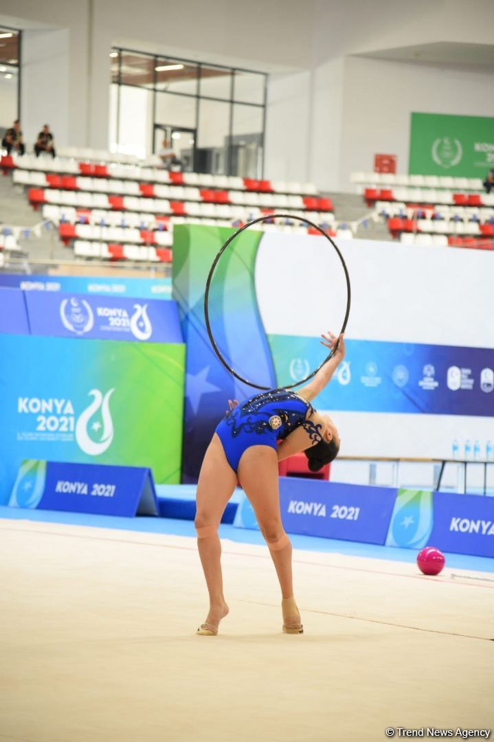 Azerbaijani gymnasts showing gracefulness, elegance, flexibility at V Islamic Solidarity Games (PHOTO)