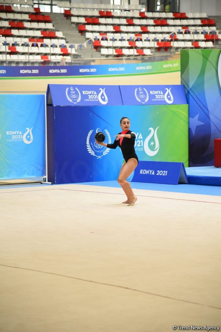 Azerbaijani gymnasts showing gracefulness, elegance, flexibility at V Islamic Solidarity Games (PHOTO)