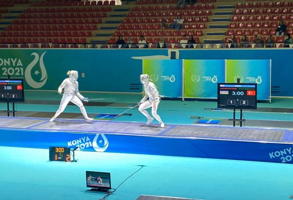 Azerbaijani saber fencing athlete wins silver medal at V Islamic Solidarity Games (PHOTO)