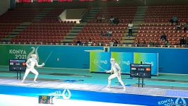 Азербайджанская спортсменка по фехтованию на саблях выиграла серебряную медаль Исламиады (ФОТО)