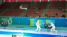 Азербайджанская спортсменка по фехтованию на саблях выиграла серебряную медаль Исламиады (ФОТО)