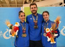 İslamiadada aerobika gimnastikası: Azərbaycan idmançılarından beş medal (FOTO)