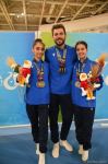 Azerbaijani aerobic gymnastics team grabs medals at V Islamic Solidarity Games (PHOTO)