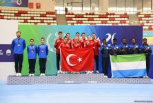 Azerbaijani aerobic gymnastics team grabs medals at V Islamic Solidarity Games (PHOTO)