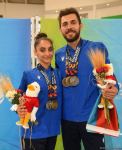 Azerbaijani aerobic gymnastics team grabs medals at V Islamic Solidarity Games (PHOTO)