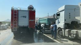 На трассе Баку-Губа произошло ДТП (ФОТО)